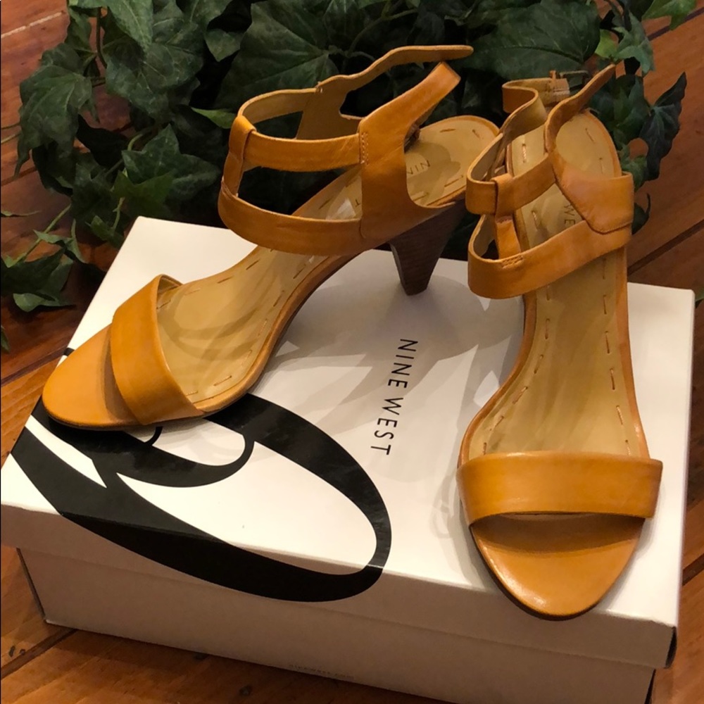 Nine West sandals worn once